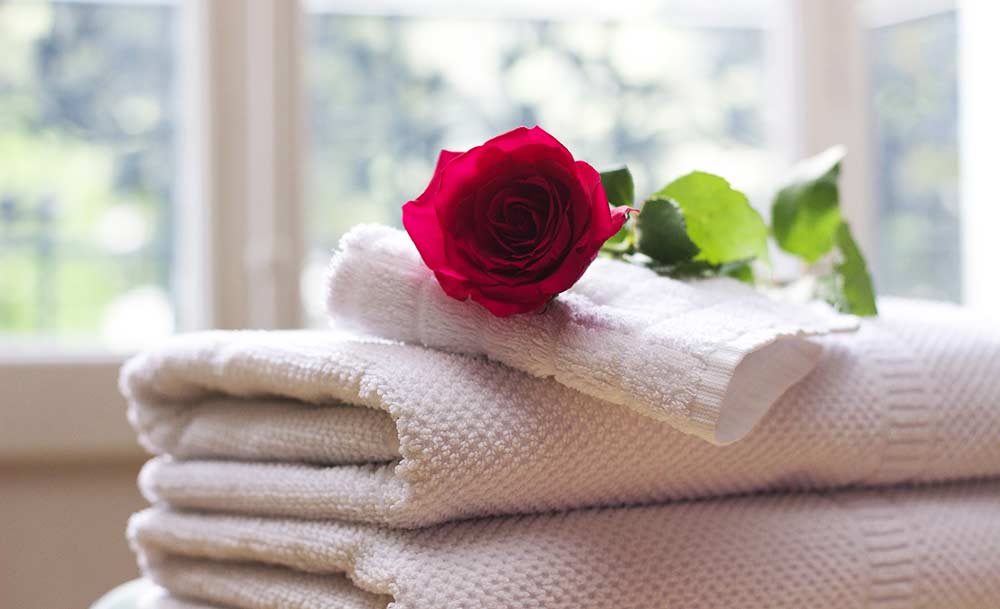 Acquisto lenzuola e asciugamani per alberghi